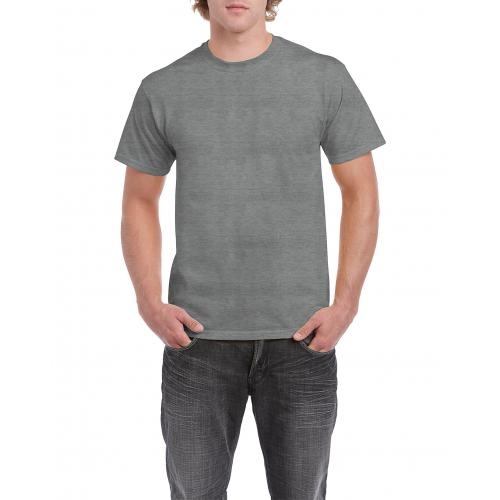 Gildan heavyweight T-shirt unisex graphite heather,l