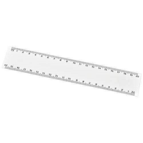 Flexibele liniaal 20 cm Arc wit