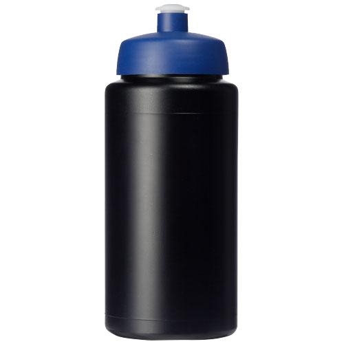 Baseline Plus grip 500 ml sportfles met sportdeksel wit/paars