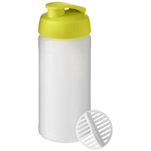 Baseline Plus sportfles met shaker bal 500 ml lime