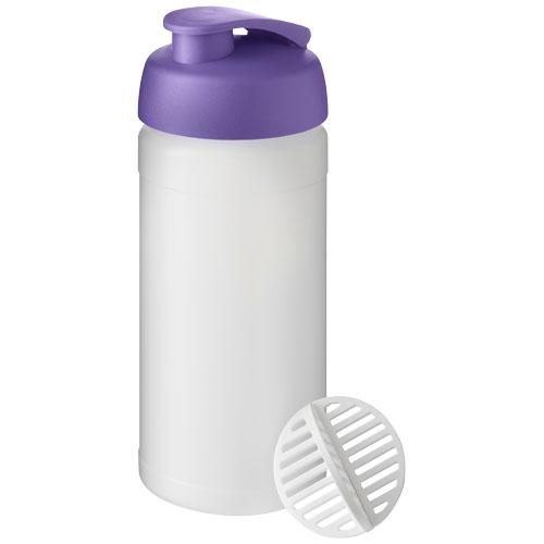 Baseline Plus sportfles met shaker bal 500 ml paars