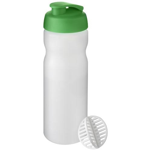 Baseline Plus sportfles met shaker bal 650 ml groen