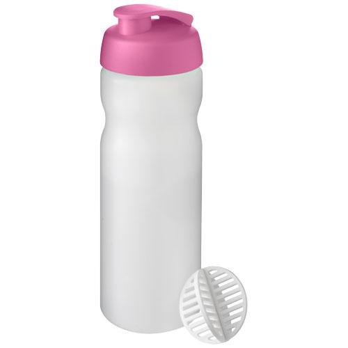 Baseline Plus sportfles met shaker bal 650 ml magenta