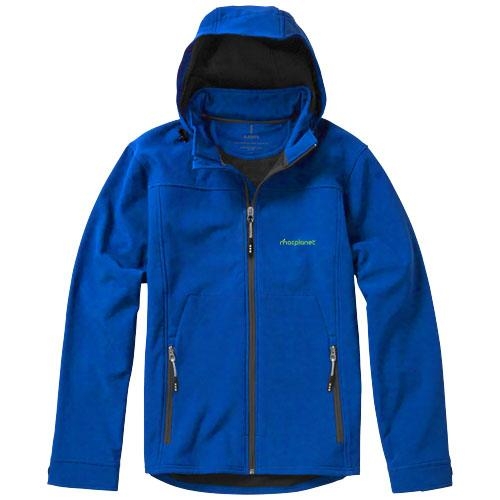 Langley softshell heren jas blauw,3xl