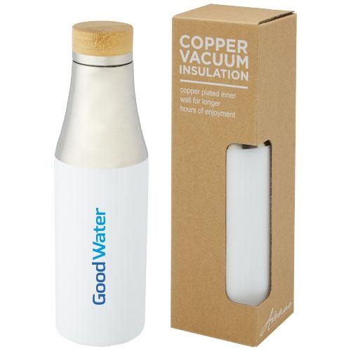 Hulan koperen vacuüm geïsoleerde rvs fles 540 ml wit