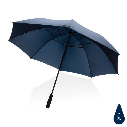 30 inch Impact AWARE RPET stormproof paraplu donkerblauw