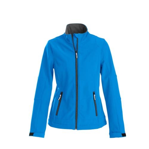 Printer TRIAL LADY SOFTSHELL oceaan blauw,l