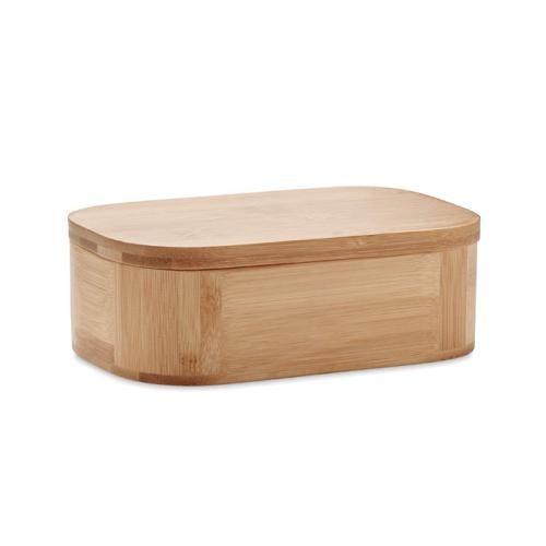 Bamboe lunchtrommel 650ml Laden wood