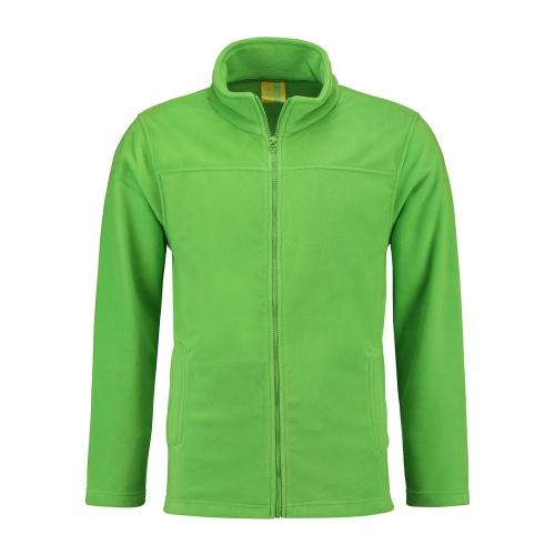 Oakland heren fleece jack lime,l