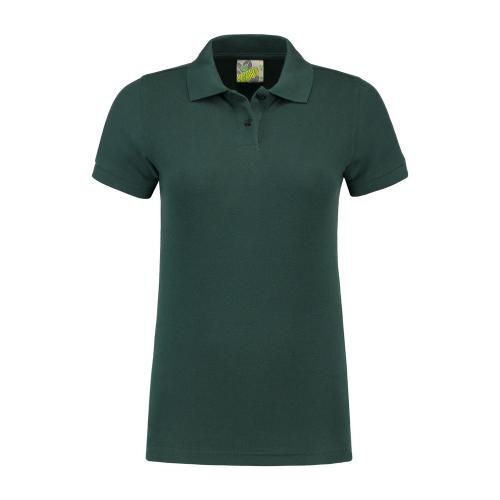 Lemon en Soda basic dames polo forest green,l