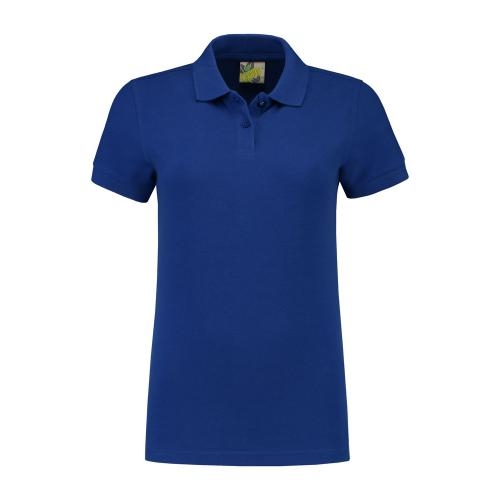 Lemon en Soda basic dames polo royal blue,l