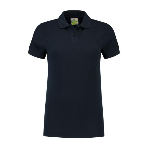 Lemon en Soda basic dames polo dark navy,l