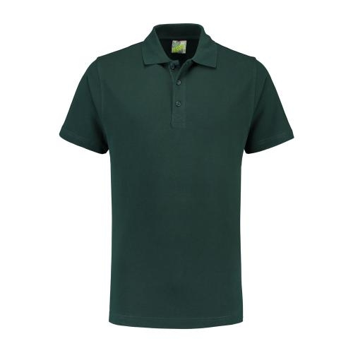 Lemon en Soda basic heren polo forest green,l