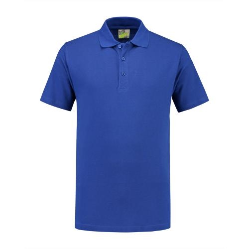 Lemon en Soda basic heren polo royal blue,l