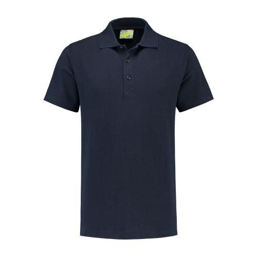 Lemon en Soda basic heren polo dark navy,l