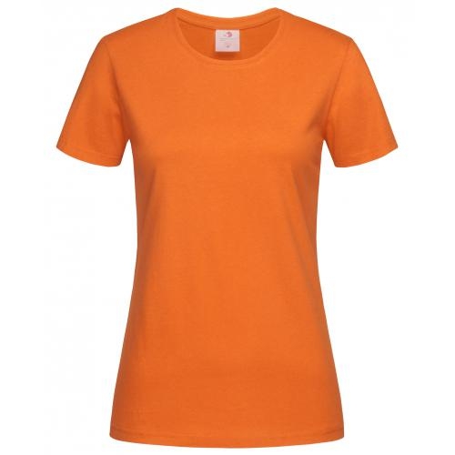 Stedman Classic dames T-shirt oranje,l