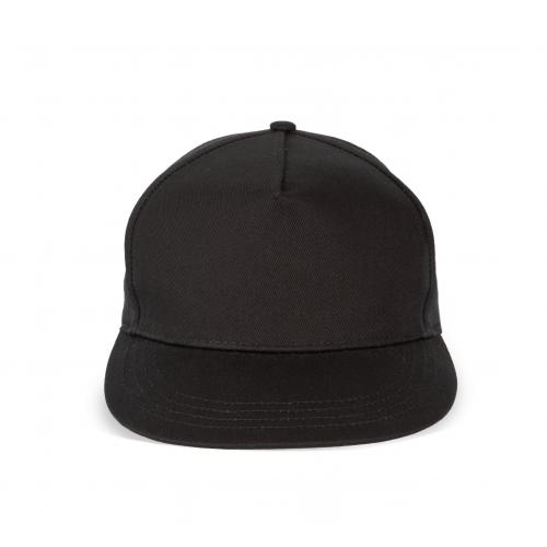 Snapback Pet - 5 Panelen zwart