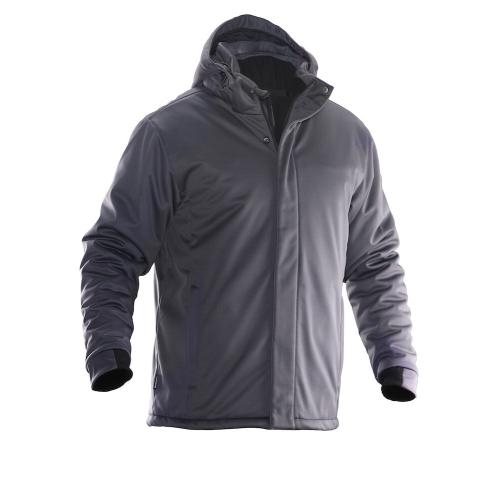 1040 Winterjas softshell donkergrijs,3xl