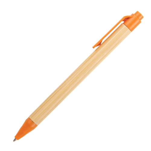 Bamboe pen budget oranje