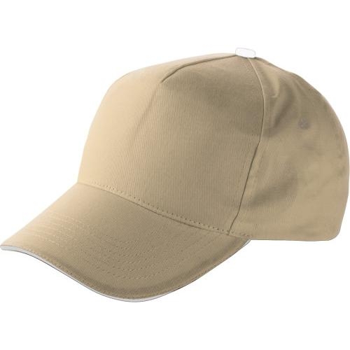 Cap katoen khaki