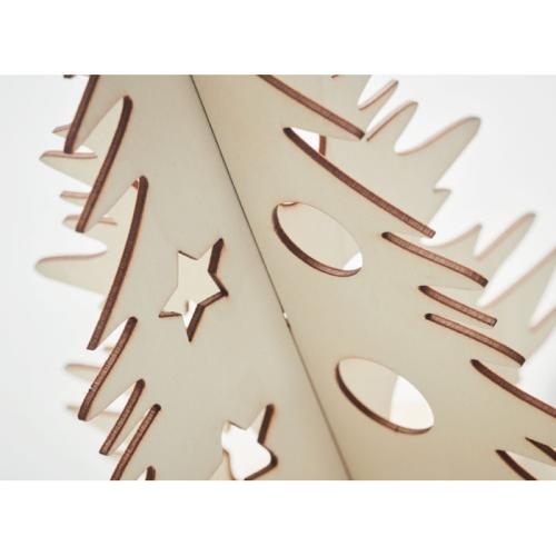 DIY houten kerstboom Tree and paint wood