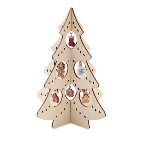 Houten kerstboom Silueta wood