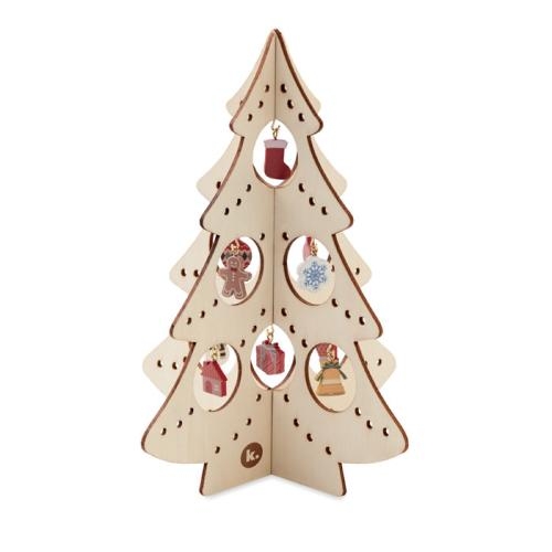 Houten kerstboom Silueta wood