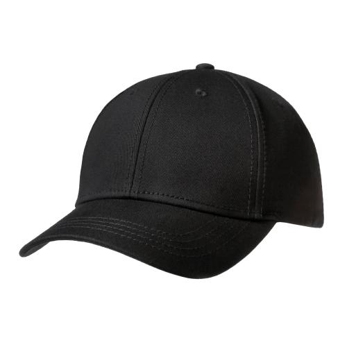 Luxury Fine Cotton Cap zwart