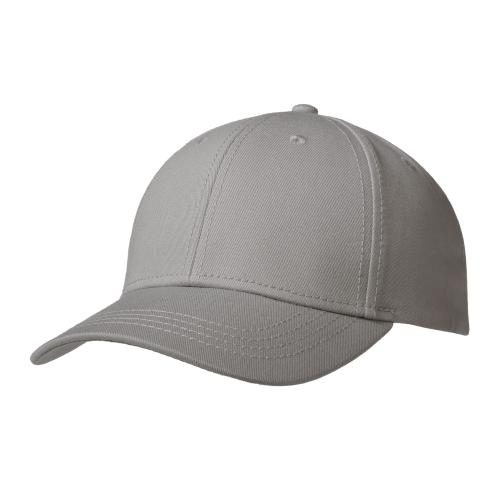 Luxury Fine Cotton Cap grijs