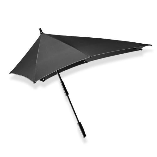 Senz XXL stormparaplu pure black reflective