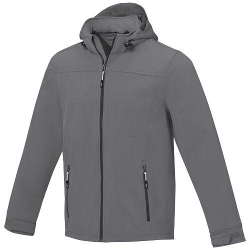 Langley softshell heren jas staalgrijs,2xl