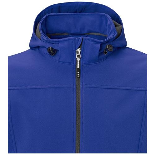 Langley softshell heren jas staalgrijs,xs