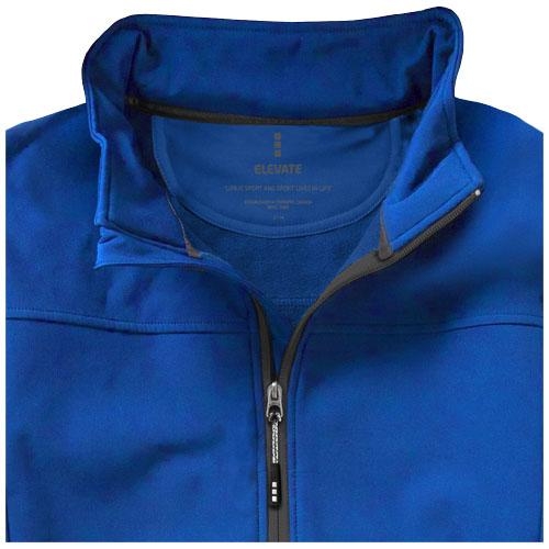 Langley softshell heren jas staalgrijs,xs