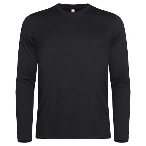 Basic Active-T longsleeve heren zwart,3xl