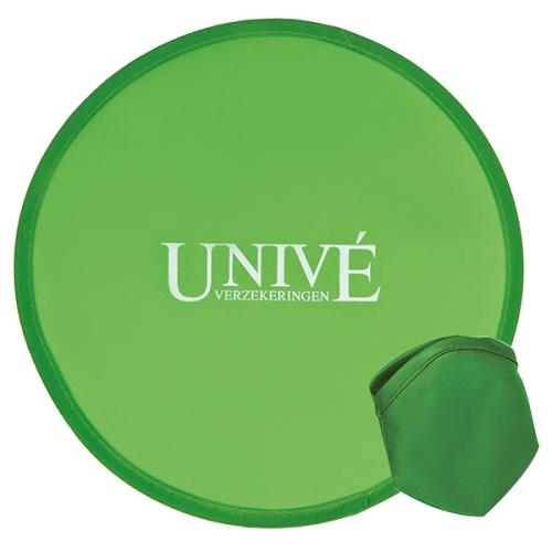 Opvouwbare frisbee groen