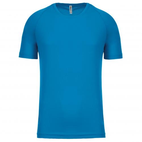 Functioneel sportshirt aqua blue,3xl