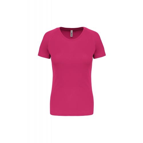 Functioneel damessportshirt fuchsia,2xl