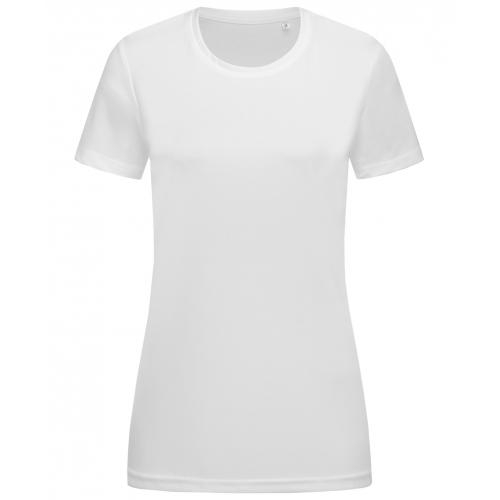 Sport-T Interlock dames wit,l