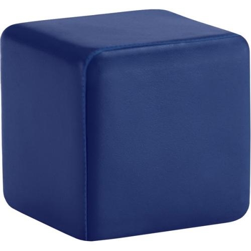 Anti-stress kubus blauw