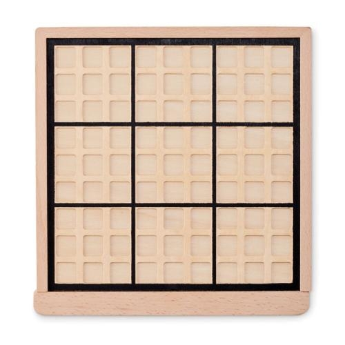 Houten sudoku bordspel wood