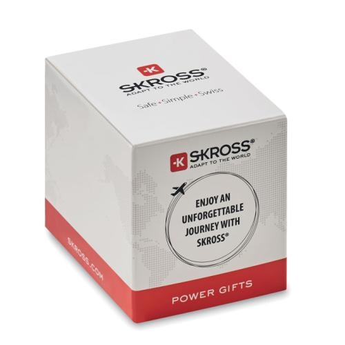 Skross Euro USB-lader AC wit