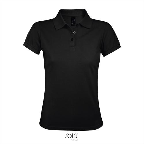 SOL'S Prime women polo zwart,l