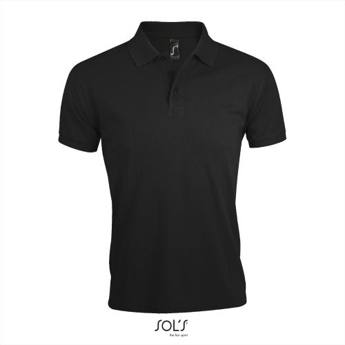 SOL'S Prime men polo zwart,l