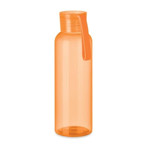 Tritan drinkfles Indi 500 ml transparant oranje