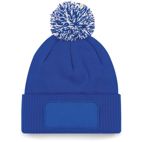 Snowstar® patch beanie bright royal/white