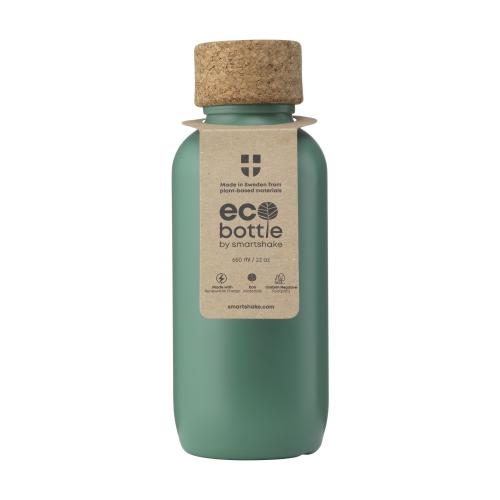 Plant based EcoBottle 650 ml made in EU groen