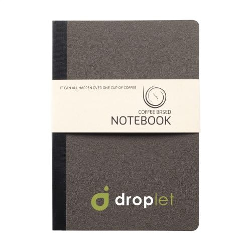 Coffee Notebook A5-notitieboek van koffiedik bruin