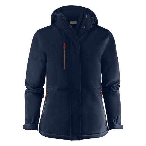 Softshell jas Overlanding dames navy,2xl