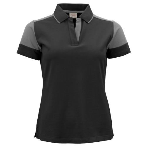 Polo Prime dames zwart/staalgrijs,2xl