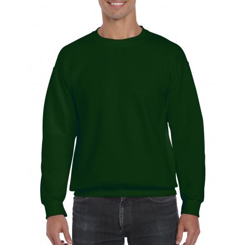 Gildan dryblend unisex trui forest green,l